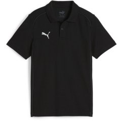 Puma Teamfinal Casuals Polo Jr Shirt Boys Puma Black