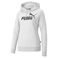 Puma No1 Logo Ladies Hoody Grey