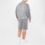 Kangol Sleeve Polo Sweatshirt Wash Dk Grey