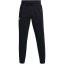 Under Armour Men's Icon Taping Closed Hem Fleece Joggers Black