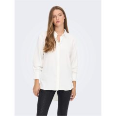 Only Women's Long Sleeve Plain Shirt Cloud Dancer