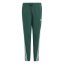 adidas Unisex Kids' Closed Hem Jersey Joggers Green/White