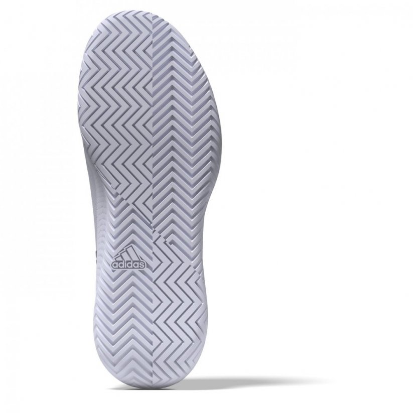 adidas Defiant Speed pánská tenisová obuv Wht/Nav