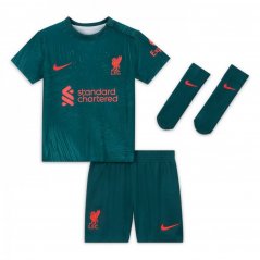 Nike Liverpool Third Babykit 2022 2023 Teal/Red