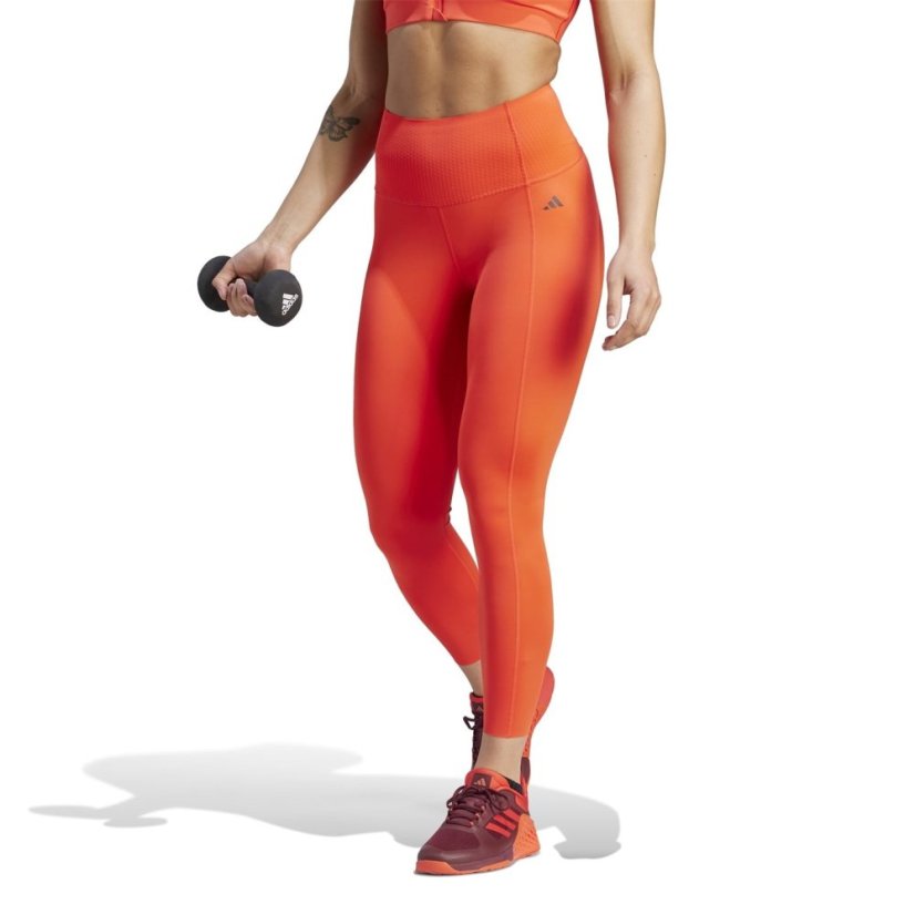 adidas Optime Power 7/8 Leggings Womens Red