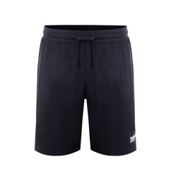 Lonsdale Jersey Lounge Shorts Charcoal Marl