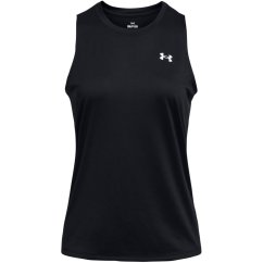 Under Armour Women's Tech Solid Tank Vest Black/White