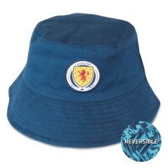 Team Men's Scotland Bucket Hat Navy/White