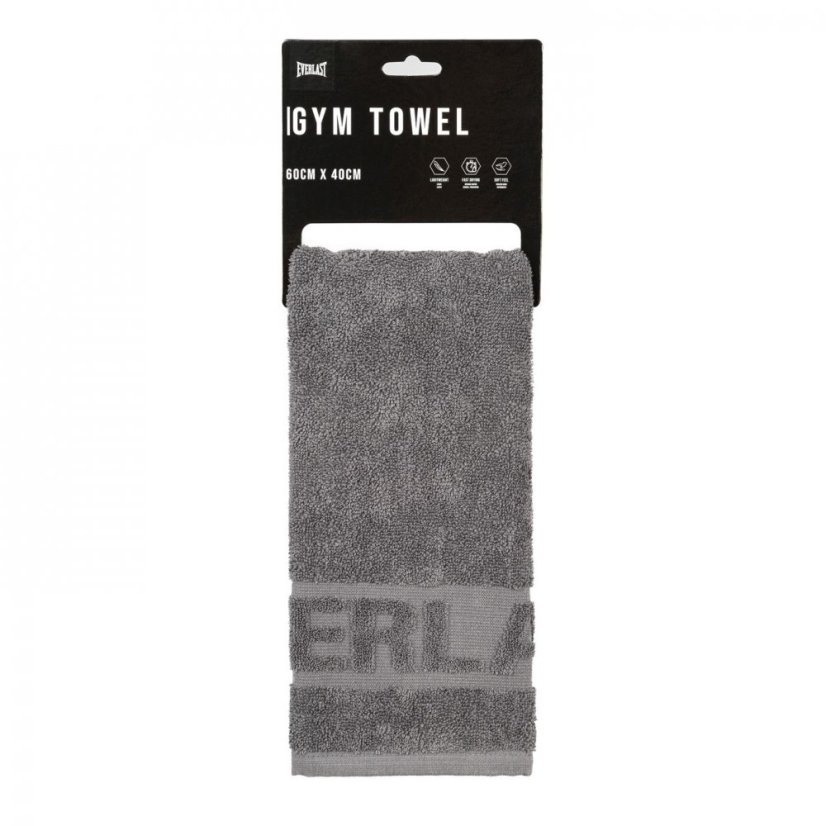 Everlast Gym Towel Grey2