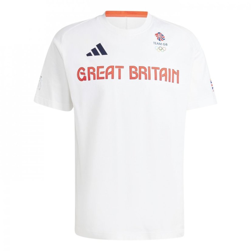 adidas Team GB Z.N.E T-Shirt Adults White