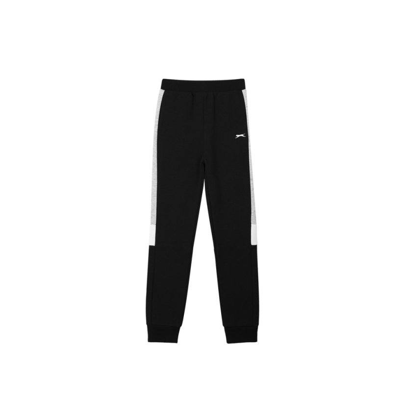 Slazenger Fleece Full Zip Track Suit Junior Black