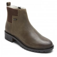 Rockport Ryleigh Waterproof Womens Chelsea Boots Taupe