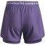 Under Armour Kids Tech™ Play Up Performance Gym Shorts Purple/White