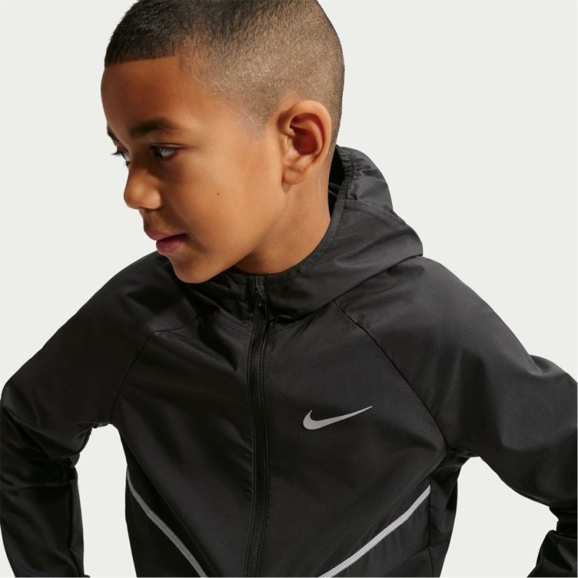 Nike Kids' Performance Running Jacket Black/Black
