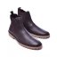 Lambretta Leather Chelsea Boot Brown