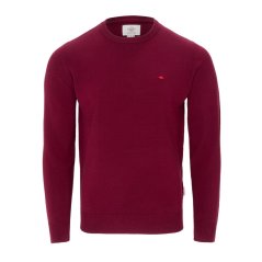 Lee Cooper Long Sleeve Crew Neck Jumper Burgandy