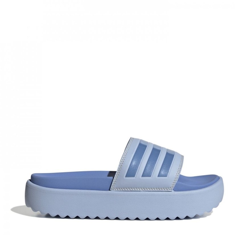 adidas Adilette Platform Sliders BlDwn/BlFsnMt