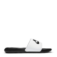 Nike Victori One Mens Slides White/Black