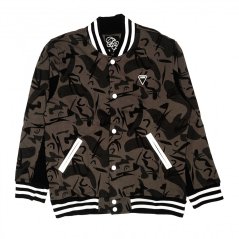 Fabric Camo Bomber Mens Camo