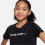 Nike Air Big Kids' (Girls') T-Shirt Black/white