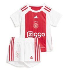 adidas Ajax Amsterdam Home Baby Kit 2023/2024 Wht/Bld Red