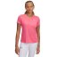 Under Armour Tech™ V-Neck Short Sleeve Womens Super Pink