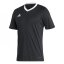 adidas Entrada 22 Short Sleeve Jersey Top Mens Black