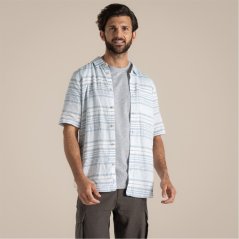 Craghoppers Crag Crtwrght SS Sht Sn99 NiagrBluStr