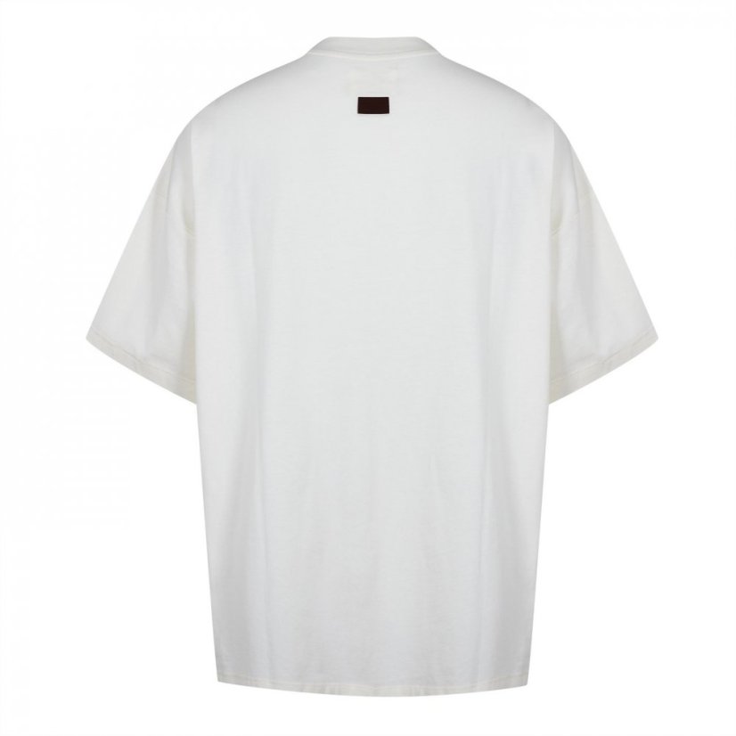 Firetrap Tonal Tee Mens Cream