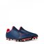 Puma Finesse Laceless FG Football Boots Childrens Navy/Orchid