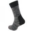 Karrimor Merino Fibre Heavyweight Walking Socks Mens Charcoal