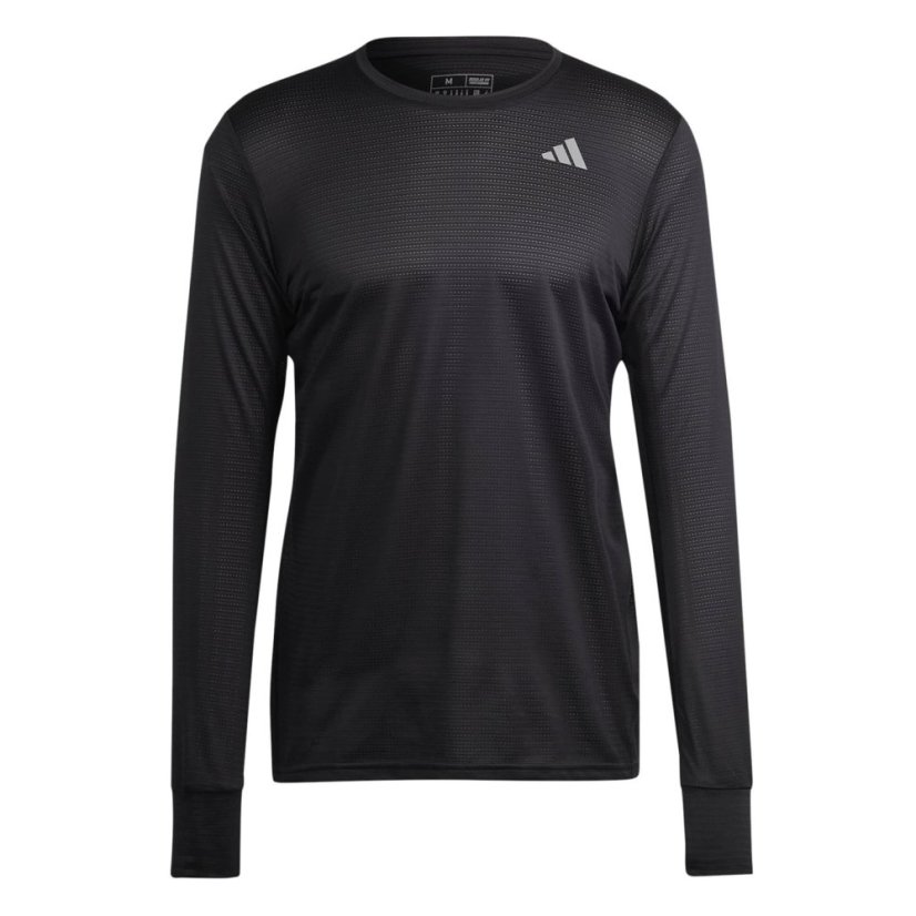 adidas Own The Run Long-Sleeve Top Adults Black