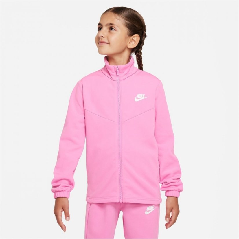 Nike NSW Poly Tracksuit Juniors Pink