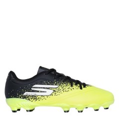 Skechers Razor Juniors Firm Ground Football Boots Yellow/Black