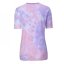 Fabric Tie Dye Short Sleeve dámské tričko Purple/Pink