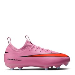 Nike Zoom Mercurial Vapor 16 Juniors Firm Ground Football Boots Pink/Black