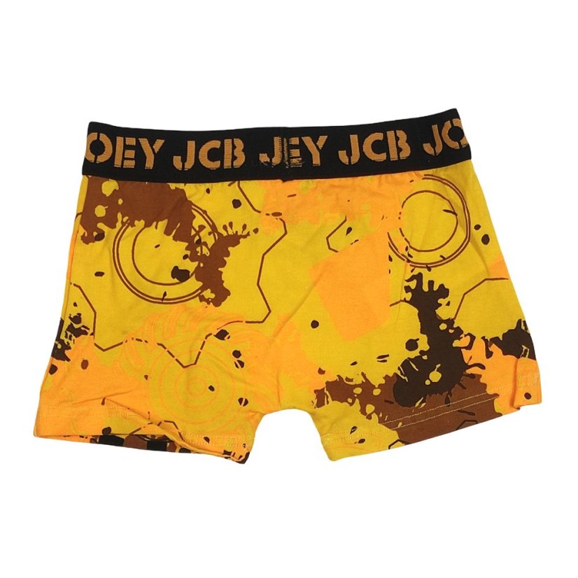 Character JCB Single Boxer Infants Yellow