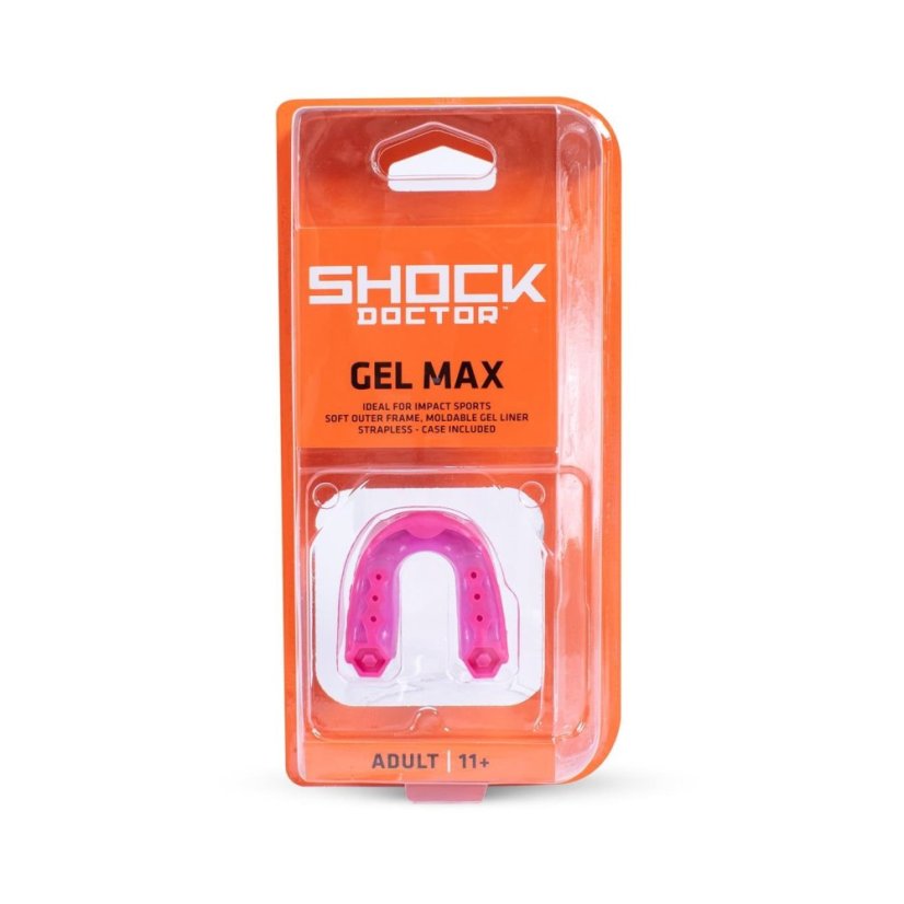 Shock Doctor Gel Max Mouth Guard Pink