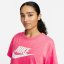 Nike Futura Cropped T-Shirt Sea Coral
