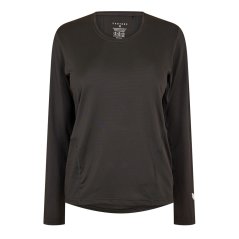 Castore Women's Long Sleeve T-Shirt Caviar Black