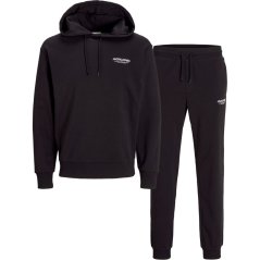Jack and Jones Mason Tracksuit Mens Black