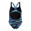 Speedo Kids' All Over One Piece Swimsuit Cobalt Pop