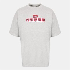 Everlast Men's Hdguard Cotton Short Sleeve Crew Neck T-Shirt Grey