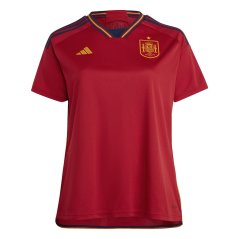 adidas Spain Home Shirt 2022 Womens Red