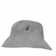 Kangol Boucle Bucket Hat Mens Feather Grey