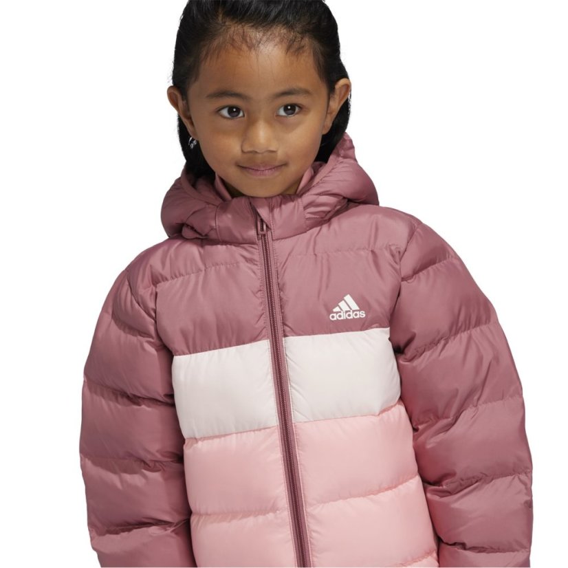 adidas Kids' Puffer Jacket Crimson/Pink