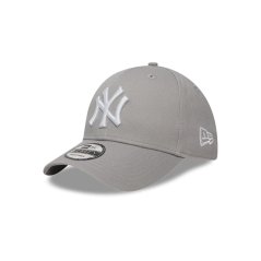 New Era 9FORTY Adjustable Cap NY Grey / White