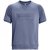 Under Armour Project Rock Terry Gym Top Mens Blue