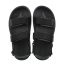 Hot Tuna Kids' Chunk Strap Sliders Black