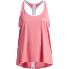 Under Armour Knockout Tank Top Juniors Pink/White